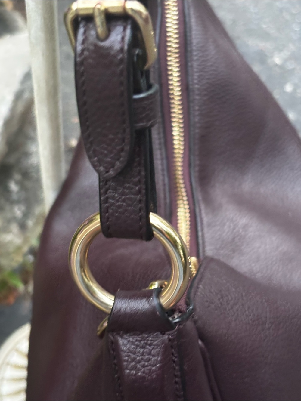 COACH Sutton Polished Pebble Leather Hobo Shoulder Bag Crossbody 35593 - Picture 11 of 13